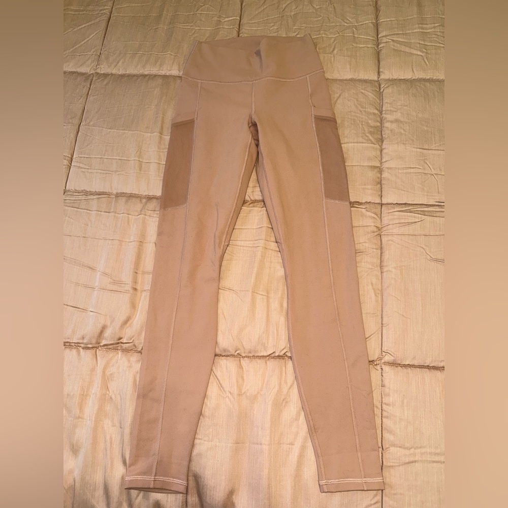 Fabletics light pink High-Waisted Leggings